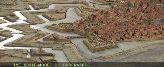 the scale-model of Oudenaarde