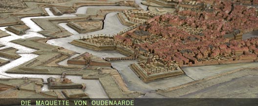 die Maquette von Oudenaarde