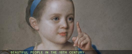 beautiful people in the 18th century